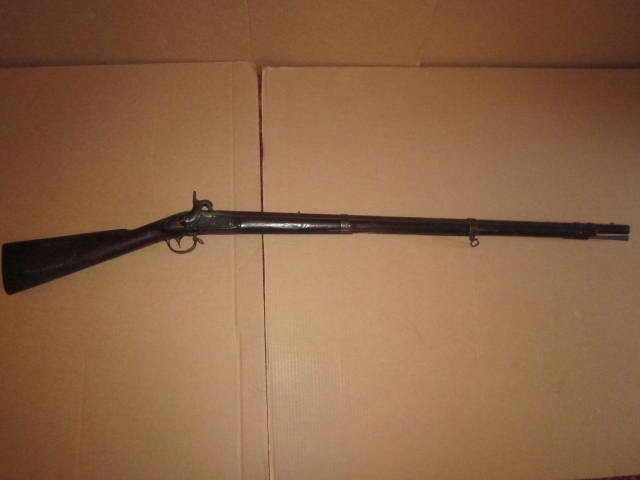 Percussion Musket, Derringer Phil 1844, 52" Long Ram: Percussion Musket, Derringer Phil 1844, 52" Long Ram Rod