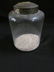 Apothecary, Glass Jar w/ Metal Lid, 9" Tall