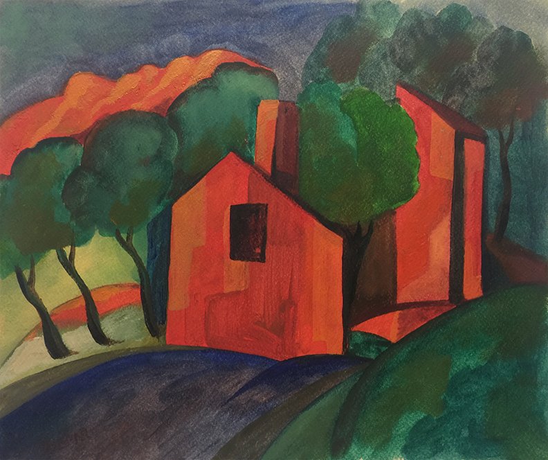 Oscar Bluemner (untitled) (1 of 3)