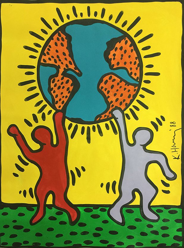 Keith Haring (untitled) (1 of 2)