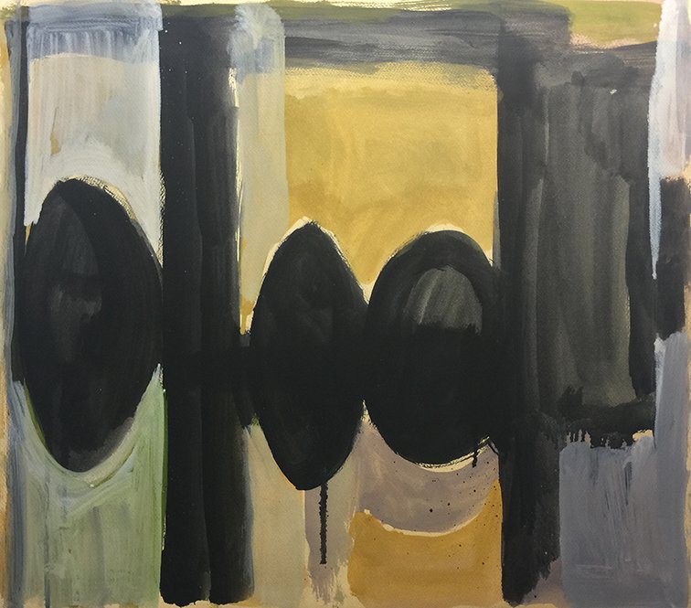 Attributed to Robert Motherwell (untitled) (1 of 2)