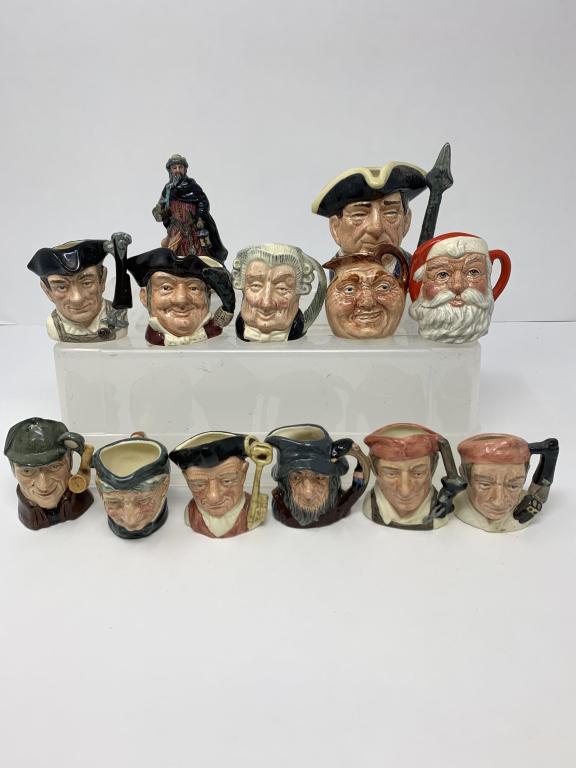 Royal Doulton Assorted Toby Jugs (1 of 2)