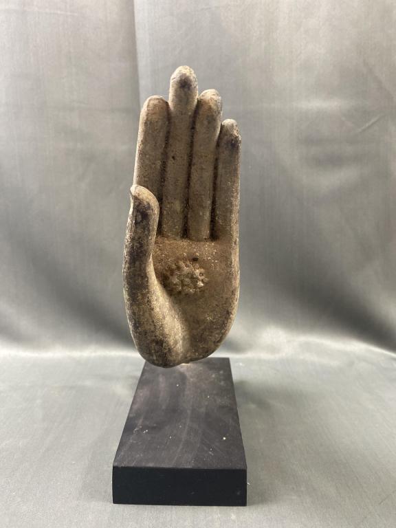 Bronze Buddha Hand Statue (1 of 4)