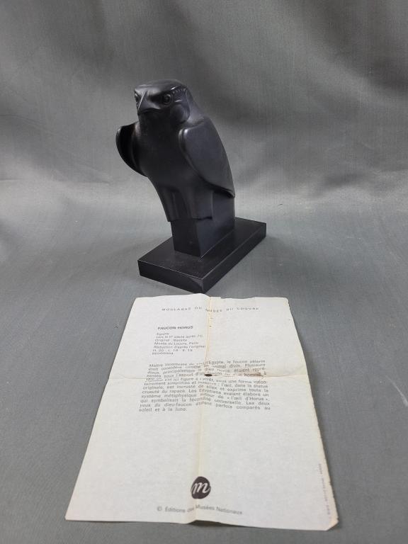 The Louvre Reproduction Horus Falcon Sculpture (1 of 5)