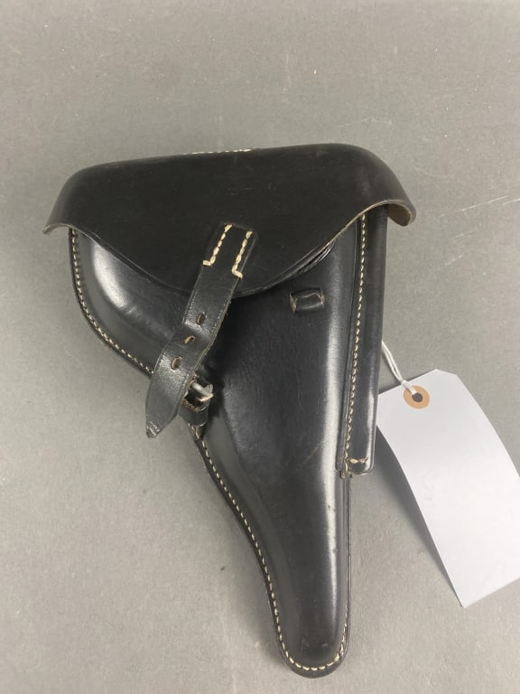 Reproduction WWII German Luger Holster: 1942 dtd./CWW maker marked