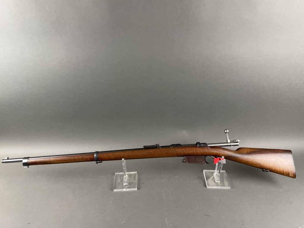 Mauser Rifle: Argentino 1891 model , sn#D2279, clean bore , evident rifling , ground press , matching numbers
