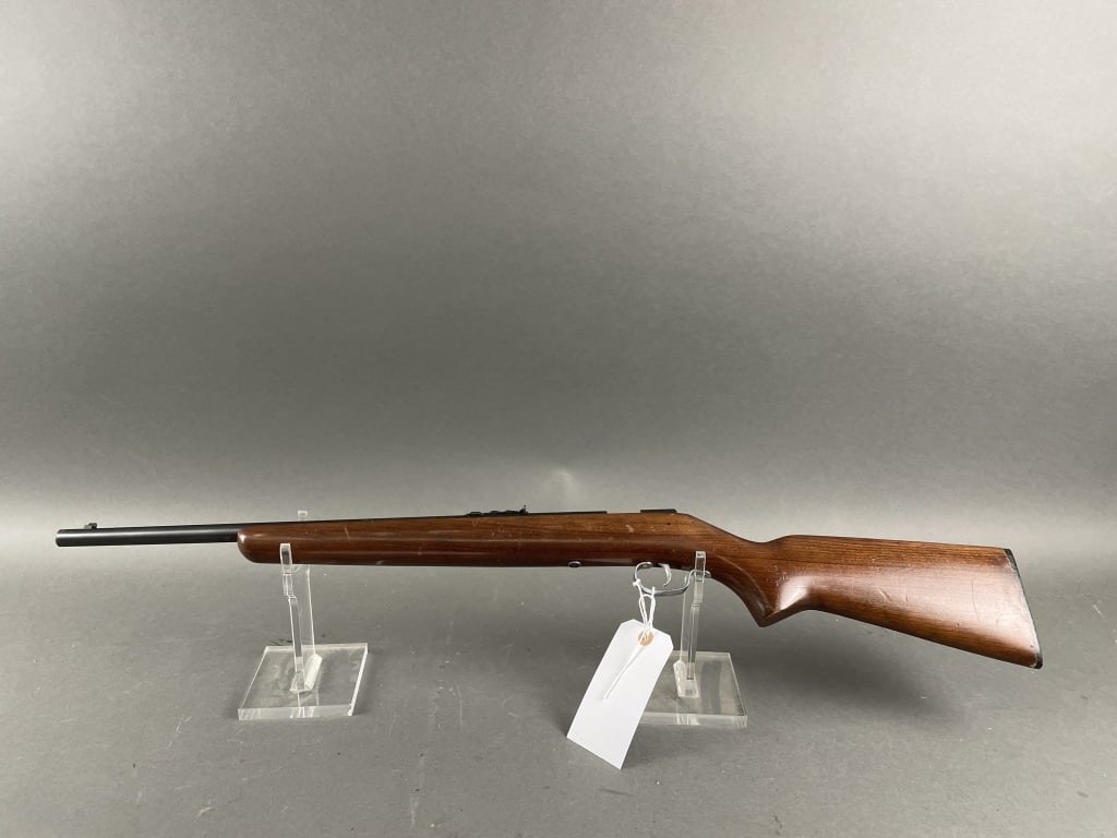 Winchester Bolt Action Rifle: Model 67 A/22, no serial number, bolt missing , 20"bbl , wood stock , Winchester butt plate