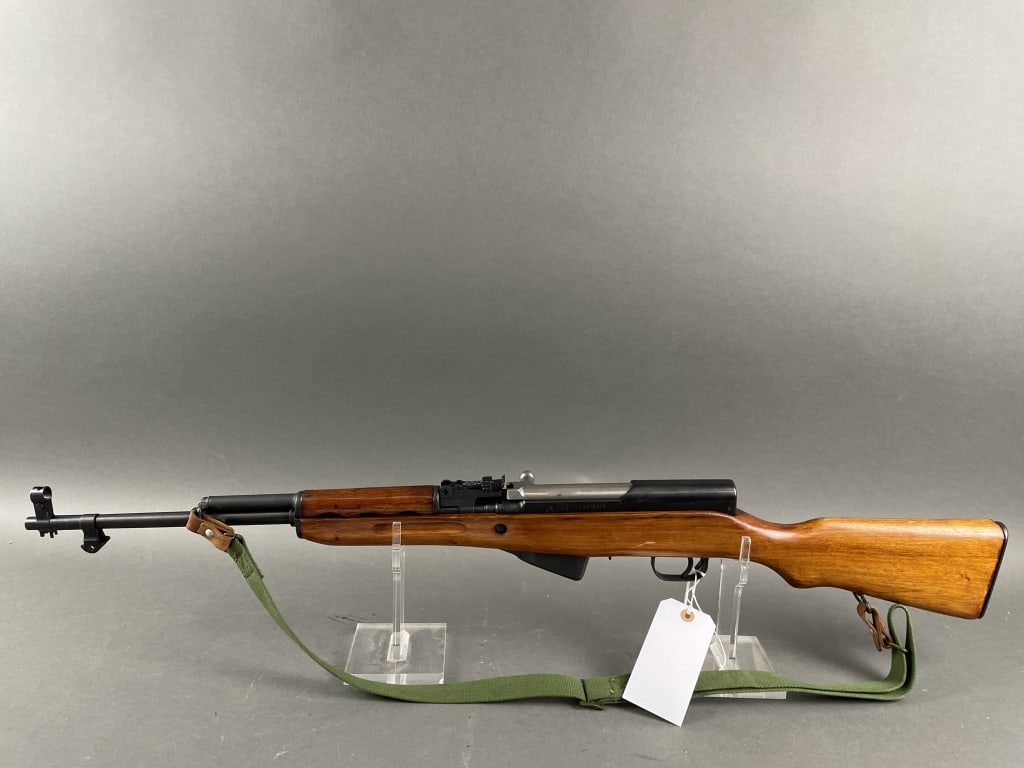 Chinese Rifle: SKS/ 7.62mmx39, sn#13023895, interstate arms importer, missing folding bayonet , polished bolt , bright clean bore , evident rifling