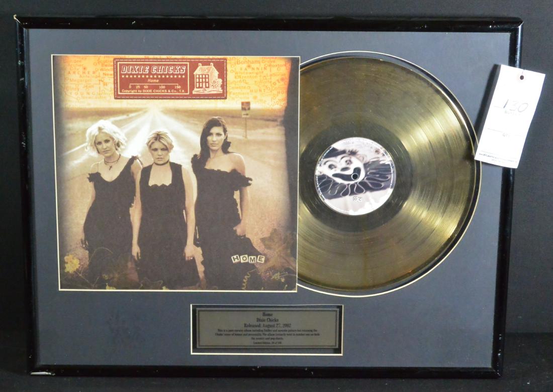 Framed Dixie Chicks "Home" Gold Album (1 of 4)