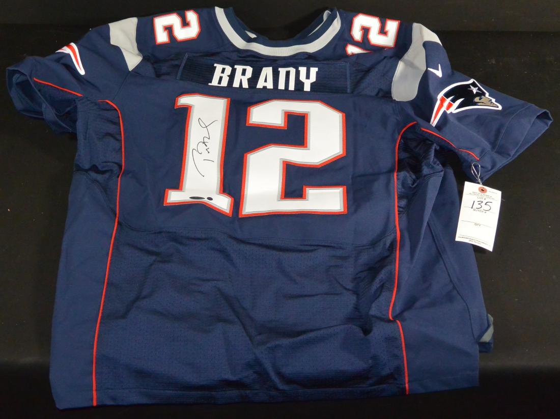 Unframed Signed Tom Brady Jersey (1 of 3)