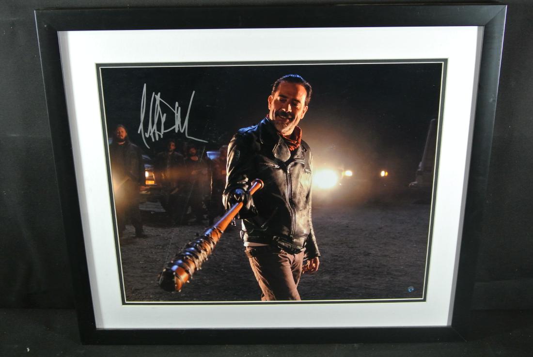 Framed signed "Negan" Photo (1 of 4)