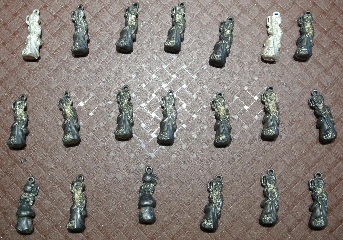 (Lot of 20) Pewter Little Bo' Peep Ornaments (1 of 2)