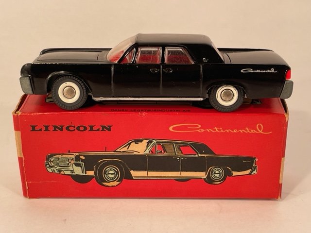 Tekno #829 Black FORD LINCOLN CONTINENTAL Danish Near Mint with Box (1 of 14)