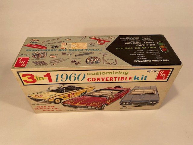 2 Amt Model Car Kits Incl 3 In 1 1960 Convertible Kit And 2 Amt Model Car Kits Incl 3 In 1 1960 Convertible Kit And