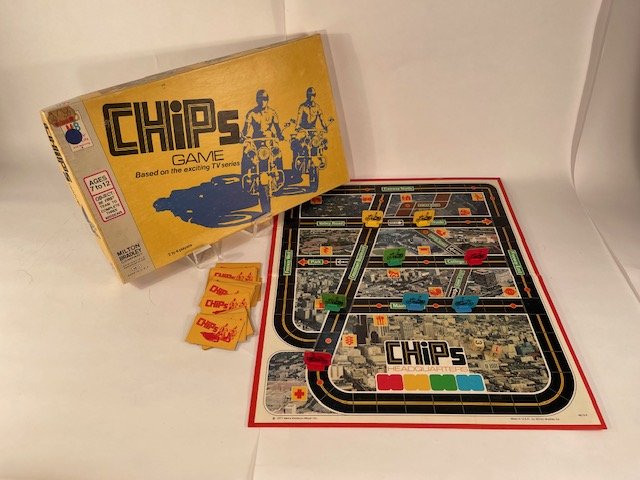 CHiPs TV Show Board Game Milton Bradley 1977 #4813 2-4 Players (1 of 7)