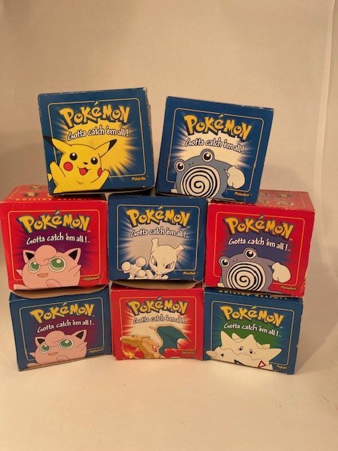 (8) Pokemon 1999 Burger King Limited Edition Giveaway 23K Gold Card Pokeball MIB Sealed (1 of 6)