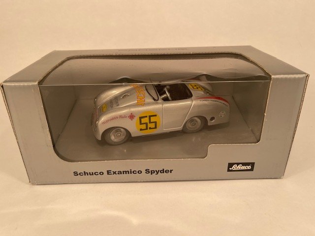 SCHUCO Examine Spyder Porsche Wind Up Limited Edition Design 550 MIB (1 of 6)
