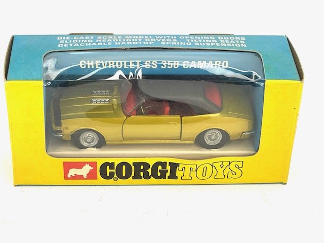 CORGI #338 CHEVROLET SS 350 CAMARO with BOX (1 of 9)