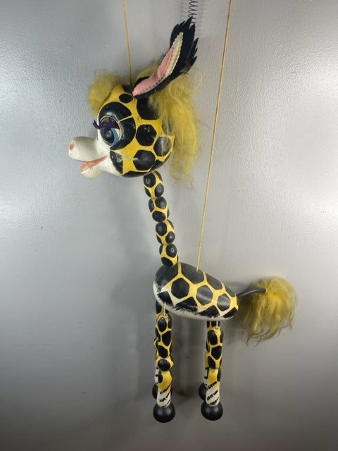 Original Pelham Puppets GIRAFFE Made in England Marionette (1 of 18)