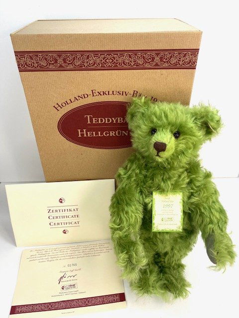 STEIFF 659935 Limited Edition Holland Teddy Bear 1 of 1,847 Pieces COA (1 of 12)
