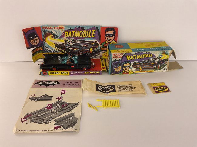 Corgi Toys #267 Batmobile all original Batman Robin 1966 (1 of 20)