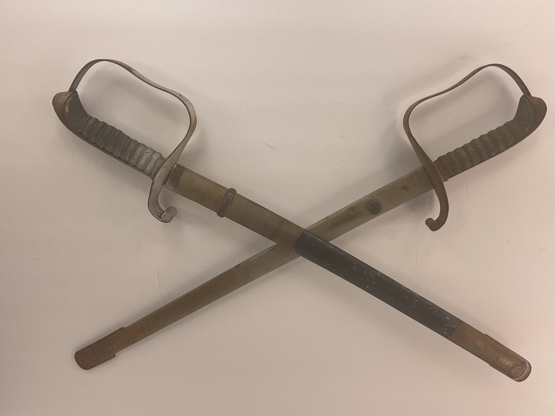 Pair of Austrian Sabre Swords with Scabbards Weyersberg & Stamm (1 of 15)