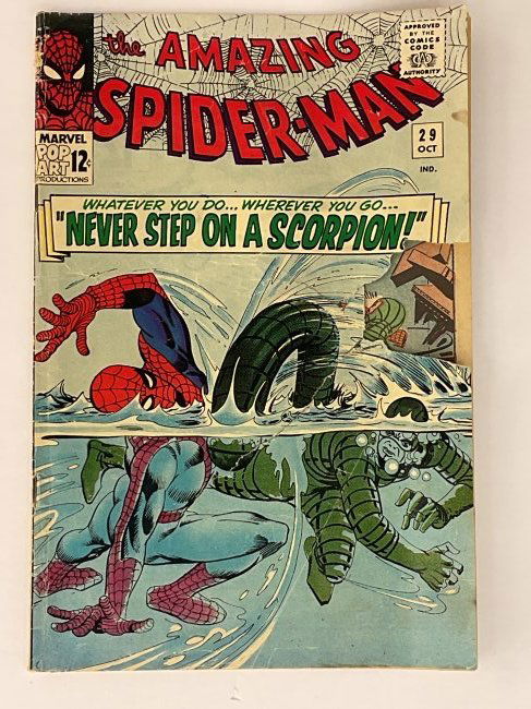 MARVEL COMICS The Amazing Spiderman #29 2nd Appearance of Scorpion (1 of 8)