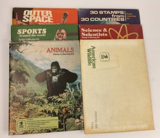 (6) Vintage Commemorative USPS Stamp Sets (1 of 13)