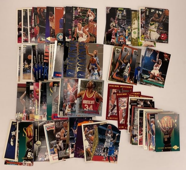 (104) Star Basketball Cards Regular Insert Rookie PIPPEN Kidd OLAJUWON D Robinson KEMP Mutombo GRANT (1 of 15)