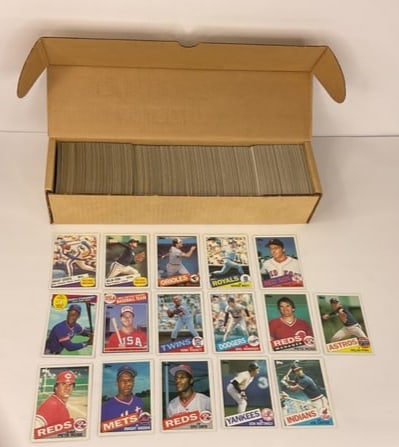1985 Topps Baseball Complete Set 1-792 McGwire Clemens Gooden Puckett ROOKIES (1 of 9)