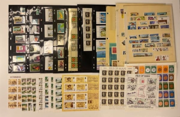 (650+) Large Collection Of IRELAND Irish Isle of Man GUERNSEY Jersey Stamps (1 of 16)