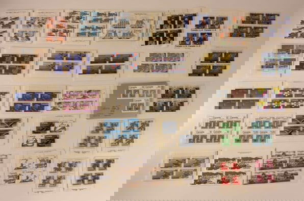 (746) Canada Canadian Stamp Collection 1c 2c 3c 4c 5c SEALED PACKETS (1 of 7)