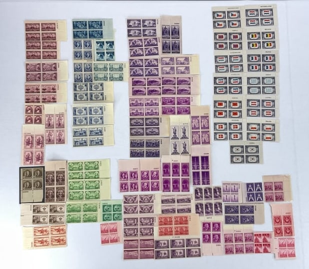 (70) 1930's-1950's (66) 4-Block (4) 6-Blocks US Stamps (1 of 11)