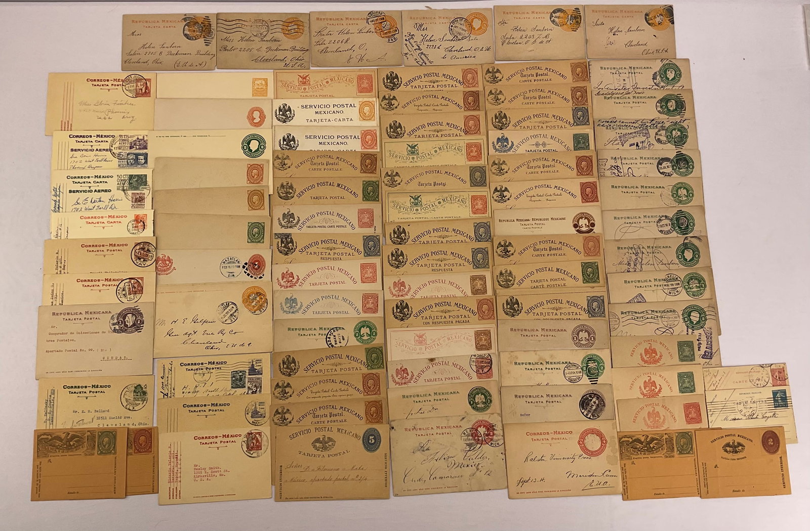 Lot of (86) Antique Vintage Mexican Postcards: Lot of (86) Antique Vintage Mexican Postcards