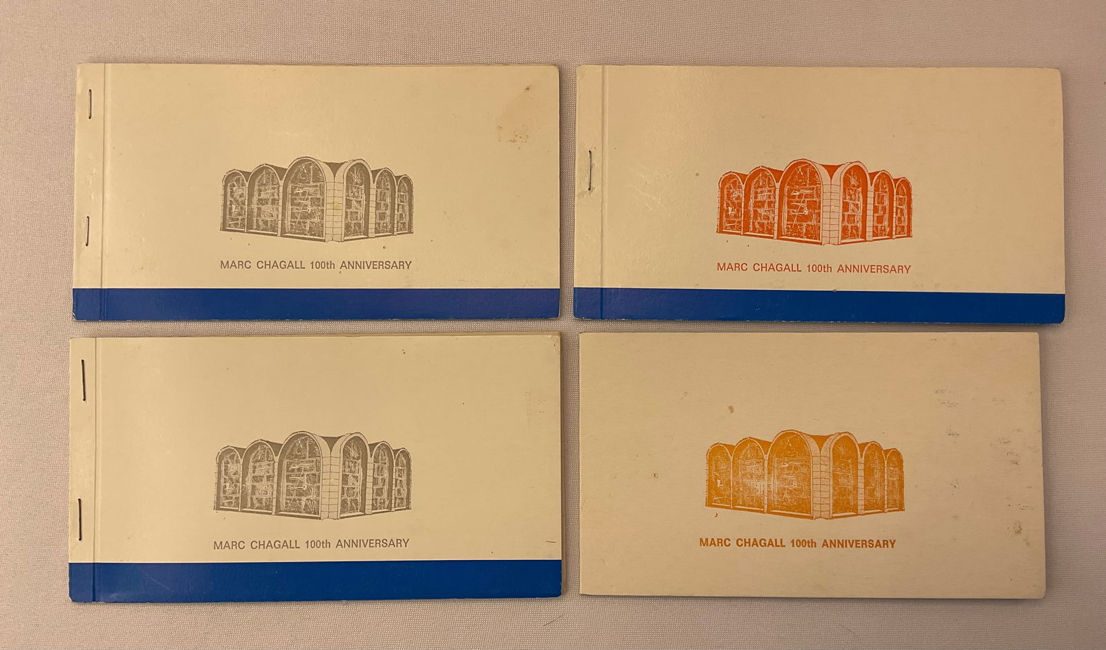 MARC CHAGALL WINDOWS 100th ANNIVERSARY Limited Edition of 750 and 1000 Booklets (1 of 3)