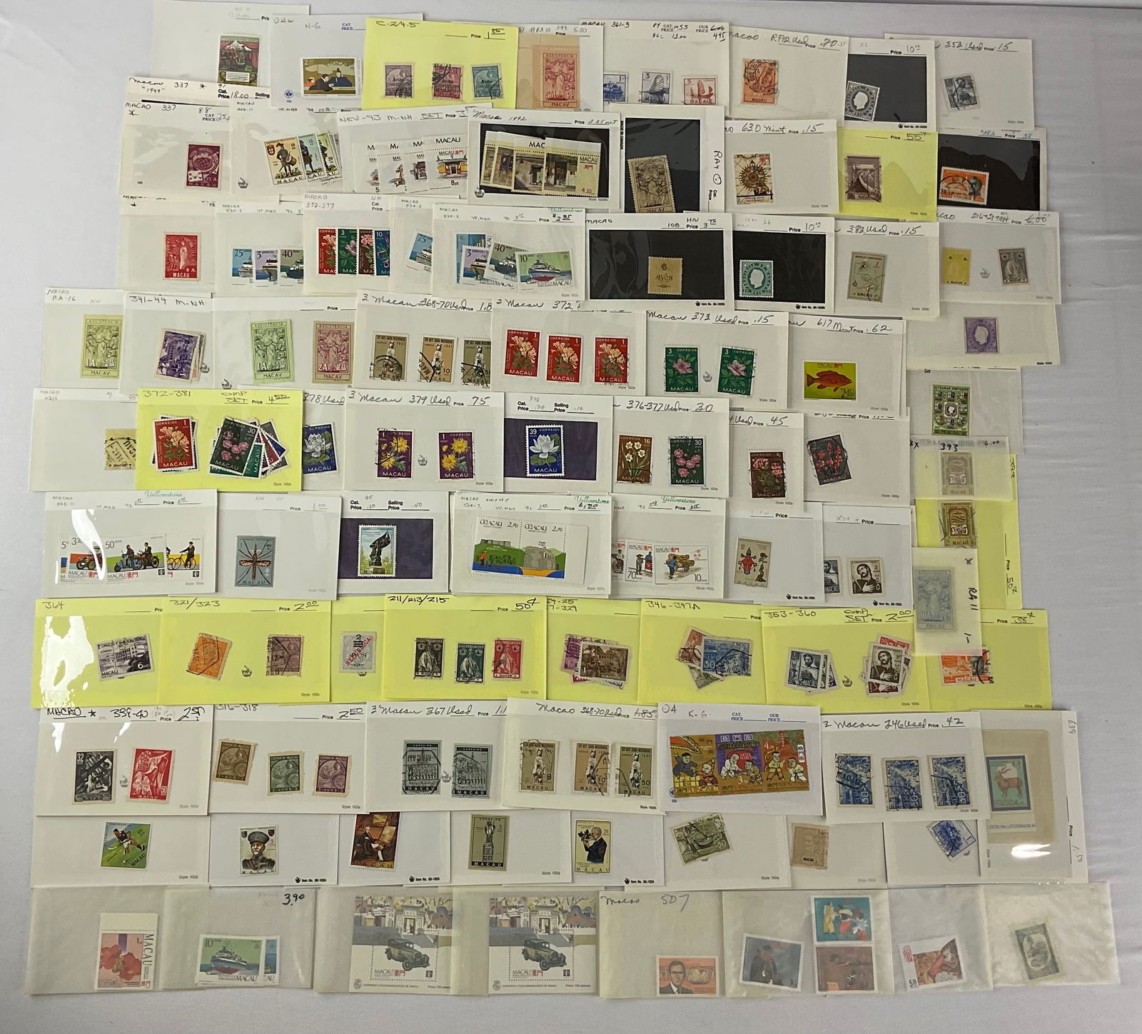 Lot of (106) MACAO CHINA Stamps (1 of 18)
