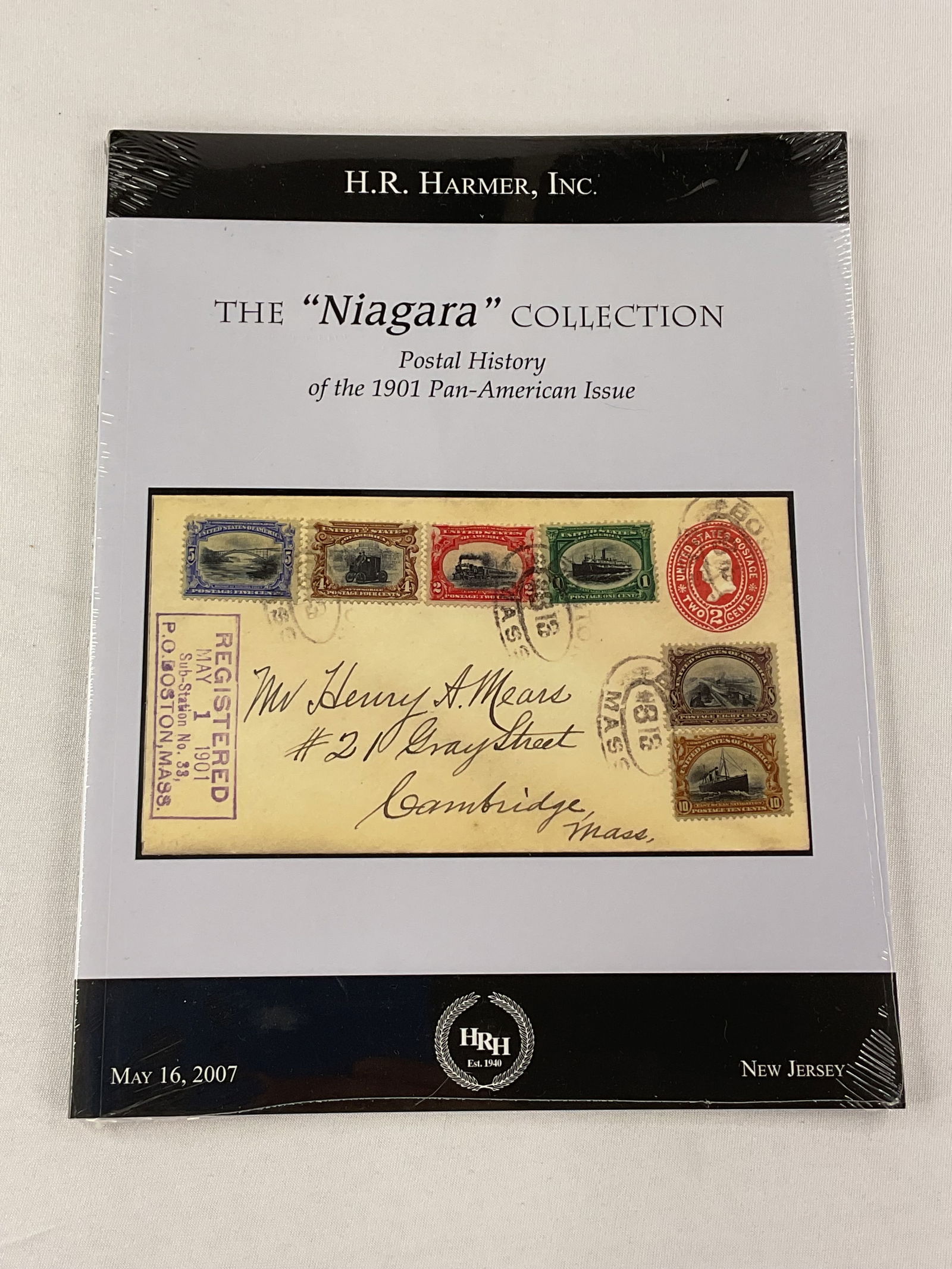 THE "Niagara" Collection Postal History of the 1901 Pan-American Issue BOOK H.R. Harmer, Inc (1 of 6)