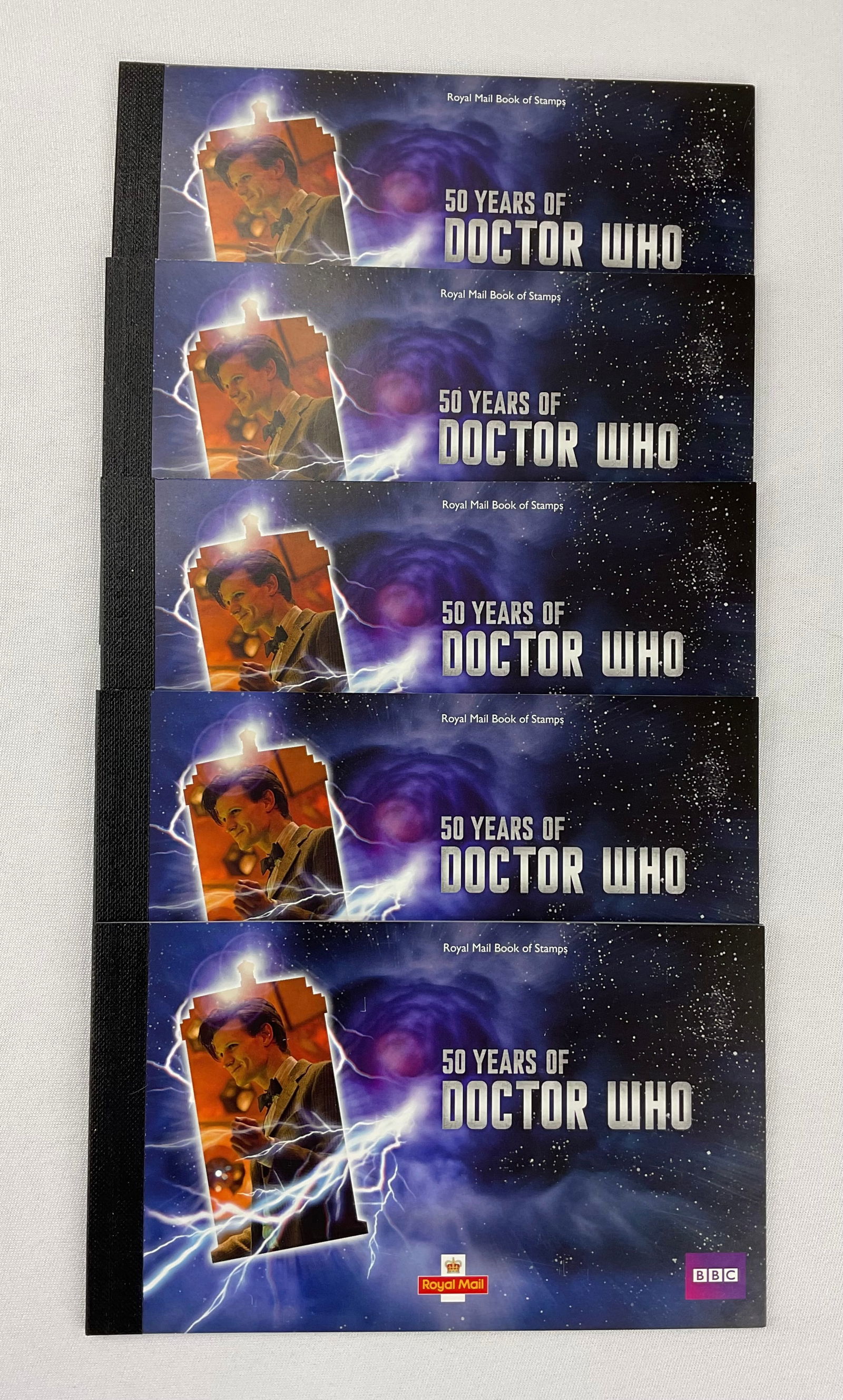 (5) ROYAL MAIL Great Britain 50 YEARS OF DR WHO Booklets (1 of 9)