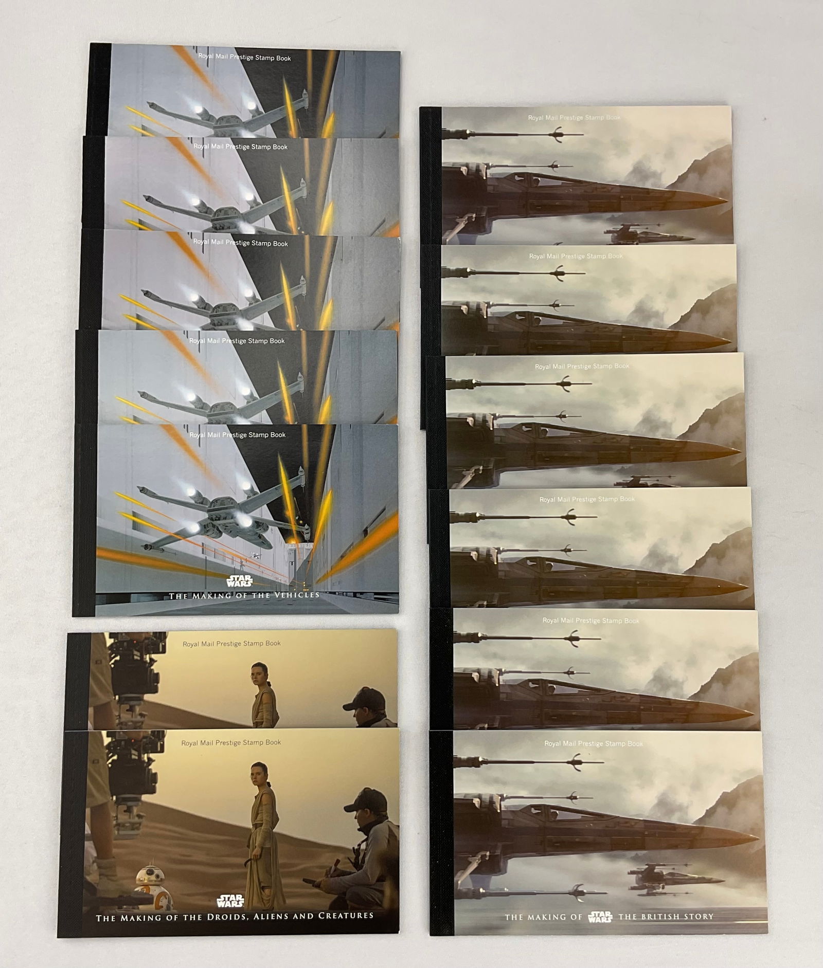 (13) ROYAL MAIL Great Britain STAR WARS "Making of" Booklets (1 of 12)