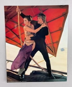 Return of the Jedi LEIA LUKE on JABBAS BARGE Lobby Card/Poster 1983 - 16" by 20" Lucasfilm