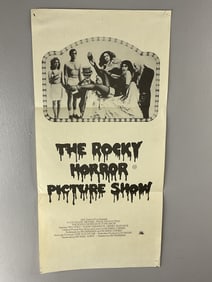 THE ROCKY HORROR PICTURE SHOW Movie Poster Waybill Black & White 20th Century Fox