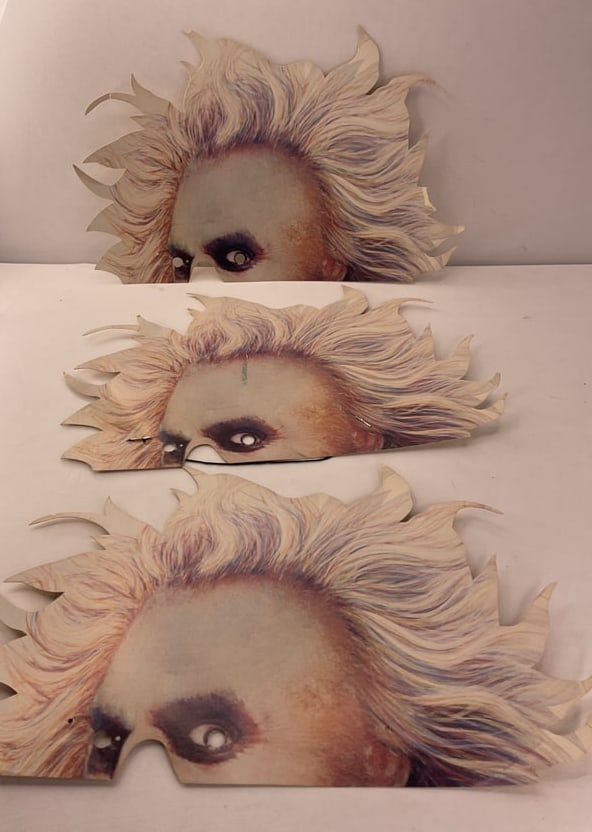(3) BEETLEJUICE (1988) Masks: (3) BEETLEJUICE (1988) Masks