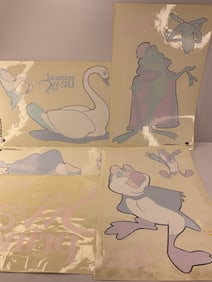 The Swan Princess Window Stickers