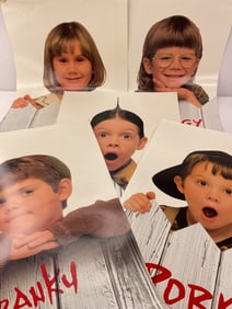 (5) Character posters from THE LITTLE RASCALS (1994) Alfalfa Spamky Froggy Porky Mary Ann