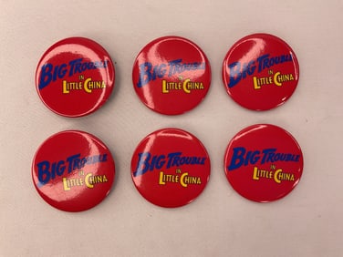 (6) BIG TROUBLE in LITTLE CHINA Pins