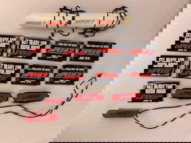 (14) SPEED & SPEED 2 LOT - (9) Pins (3) Lip Balm (2) Plastic Holders