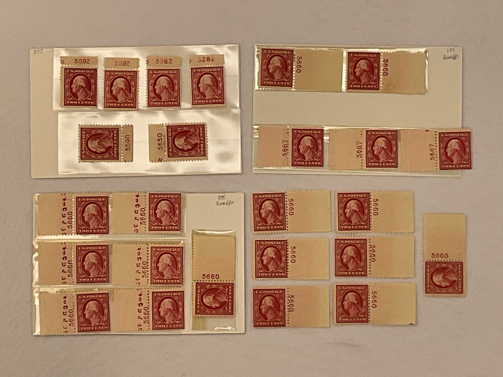 US Scott #375 2c Washington Stamps LOT of (25) (1 of 12)