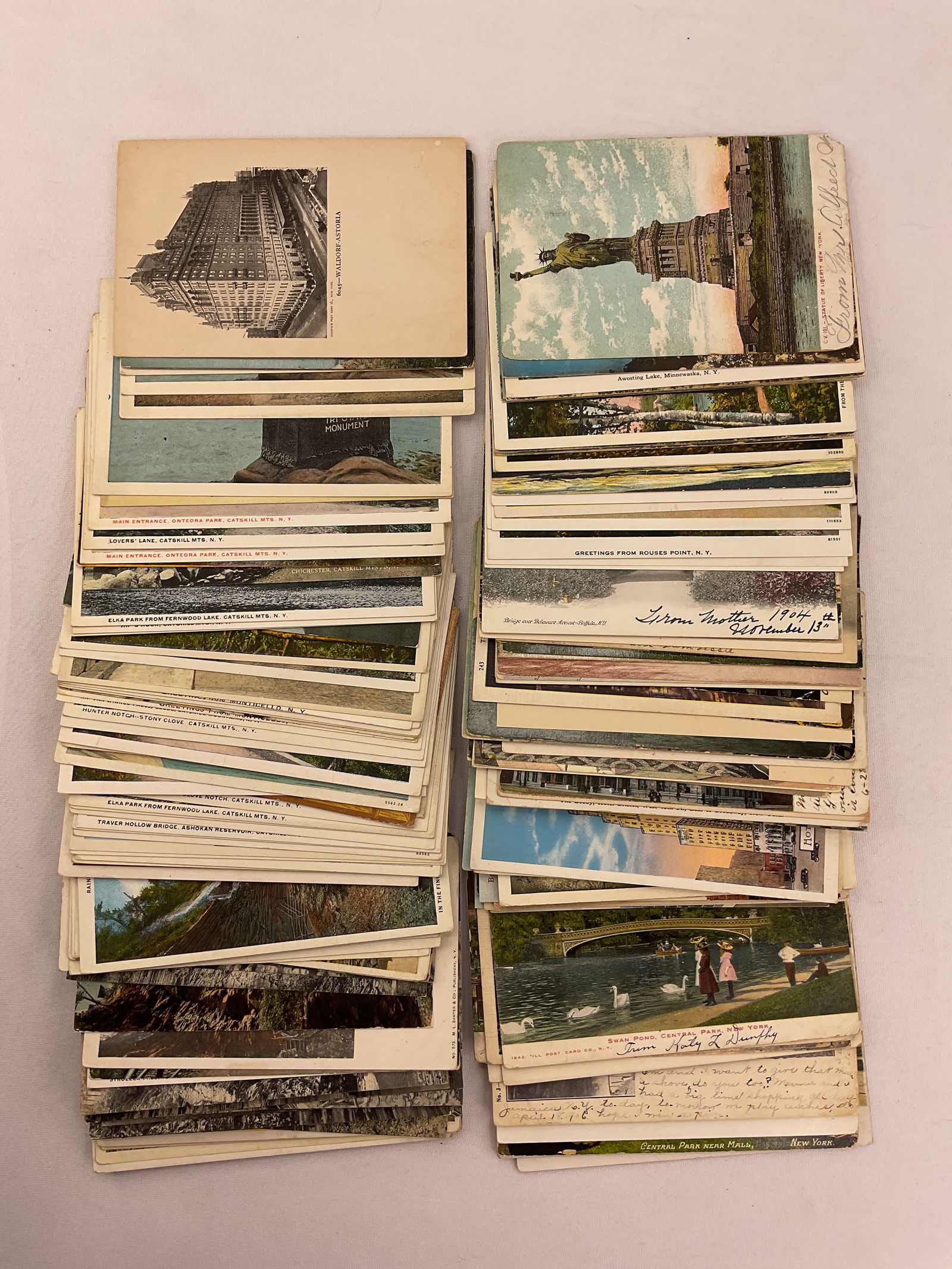 Lot of (175) Antique and Vintage NEW YORK Postcards: Lot of (175) Antique and Vintage NEW YORK Postcards