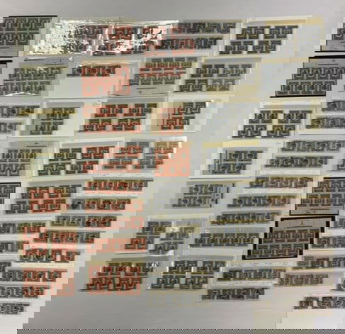 CANAL ZONE Overprint Scott #22 23 24 25 26 Singles Blocks UNUSED and USED Lot (1 of 15)