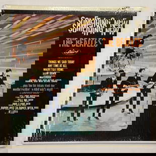 PROMO Something New BEATLES Vinyl LP T-2108 Capital Records: PROMO Something New BEATLES Vinyl LP T-2108 Capital Records. Upper right corner of jacket has PROMO as well as the inner-sleeve .The matrix number is T1-2108-G6.